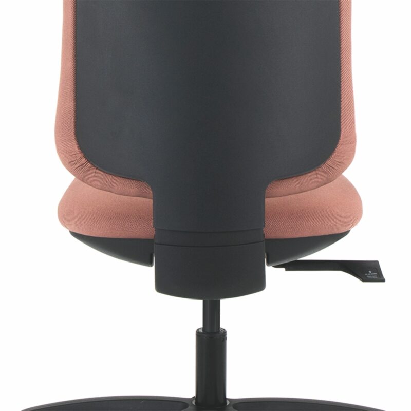 Eden Draughtsman Chair in Black - Image 3