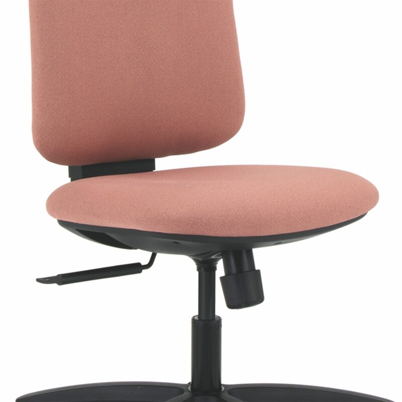 Eden Draughtsman Chair in Black - Image 4