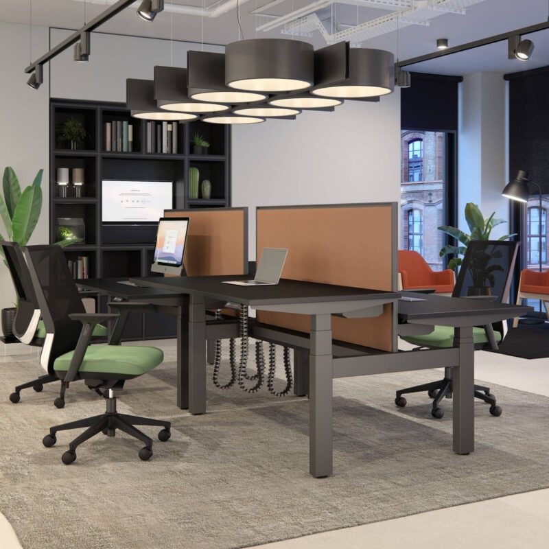 Progress Plus - Electric Height Adjustable Double Bench - Image 5