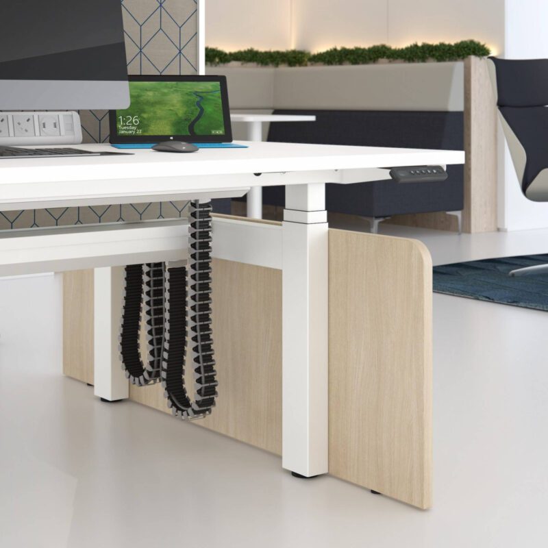 Progress Plus - Electric Height Adjustable Double Bench - Image 8