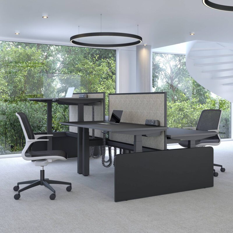 Progress Plus - Electric Height Adjustable Double Bench - Image 9