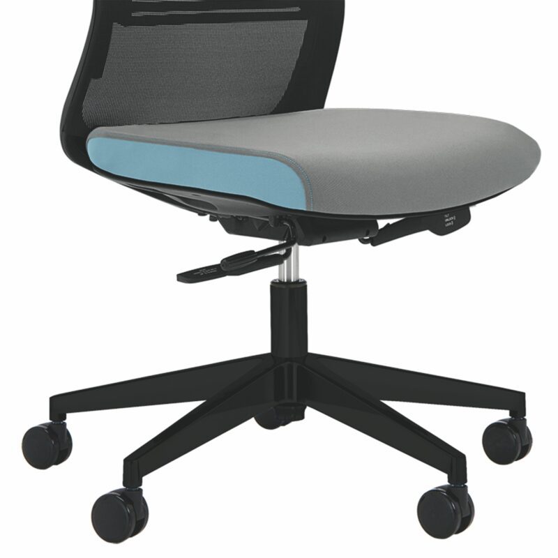 Vida Mesh Back Draughtsman Chair - Image 2