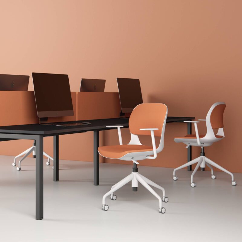 Ace Chair Grey - 4 Star Base