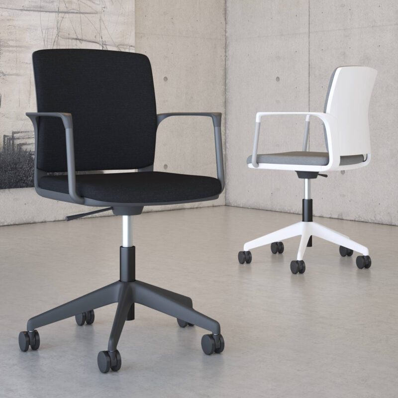 Infinity Chair Black - 5 Star Base - Image 3