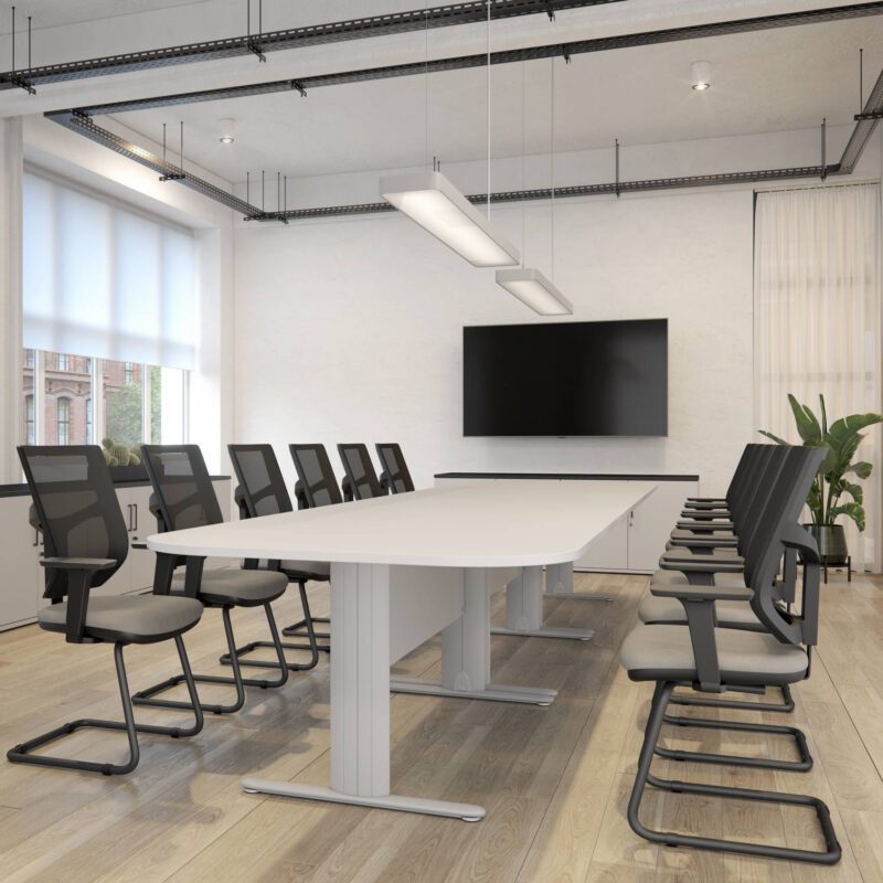 Team Plus Mesh Cantilever Chair - Image 5