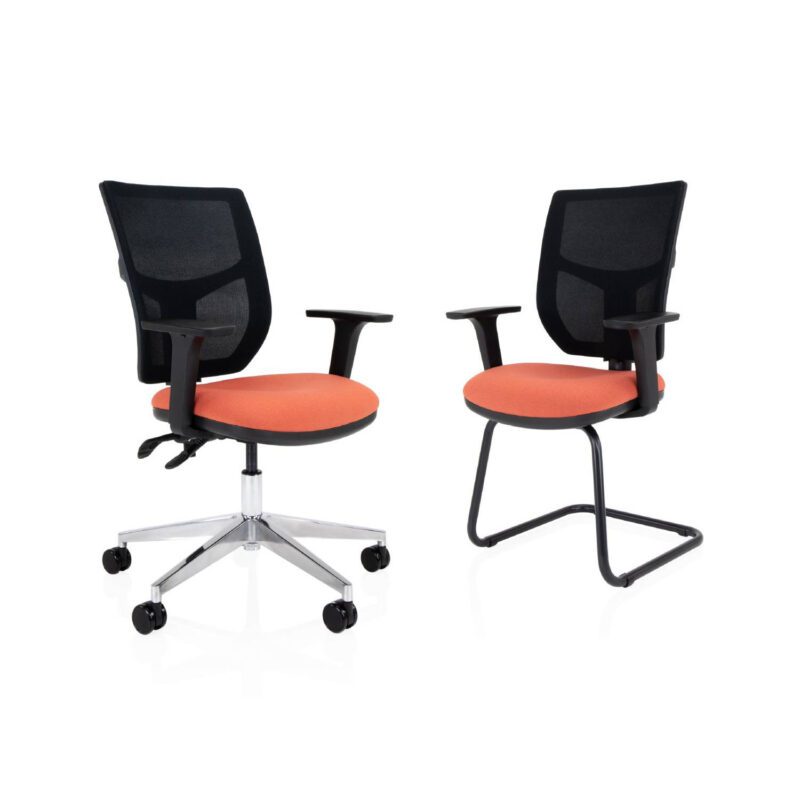 Team Plus Mesh Cantilever Chair - Image 4