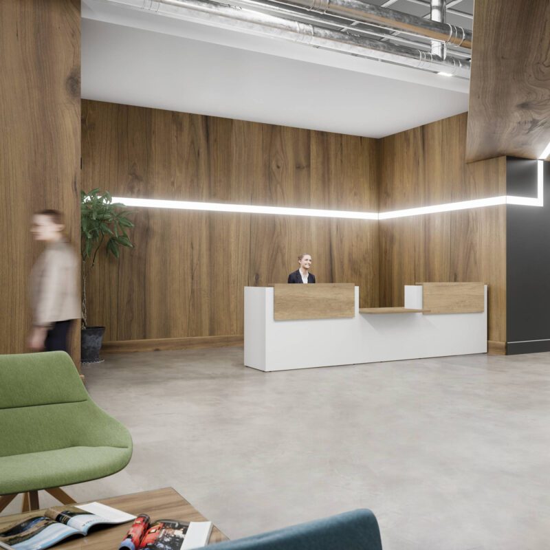 Fifty Full Reception Desks - Image 6