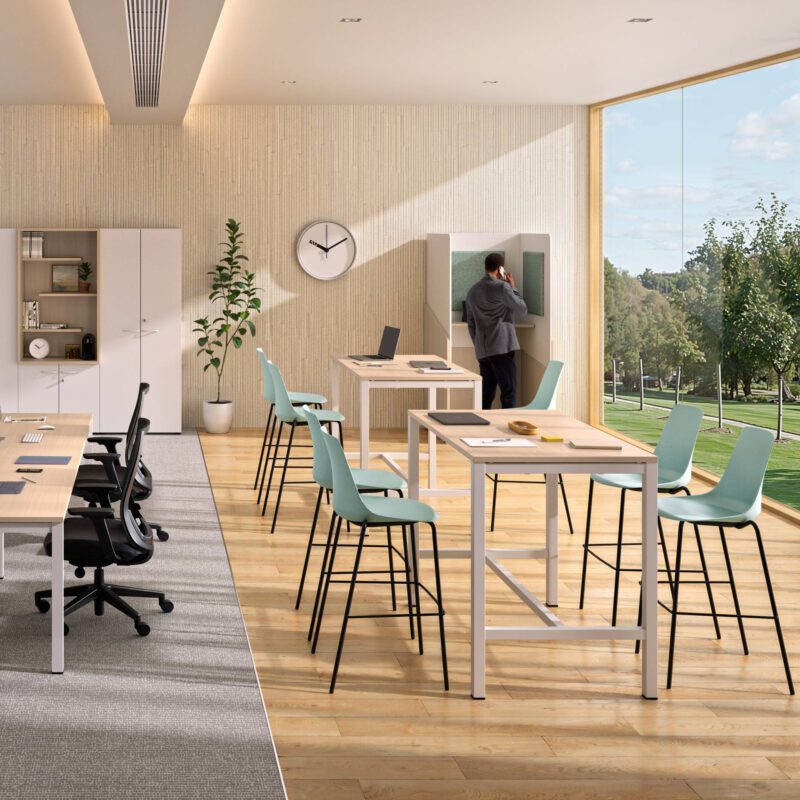 High Astrolite Rectangular Meeting Tables - Image 2