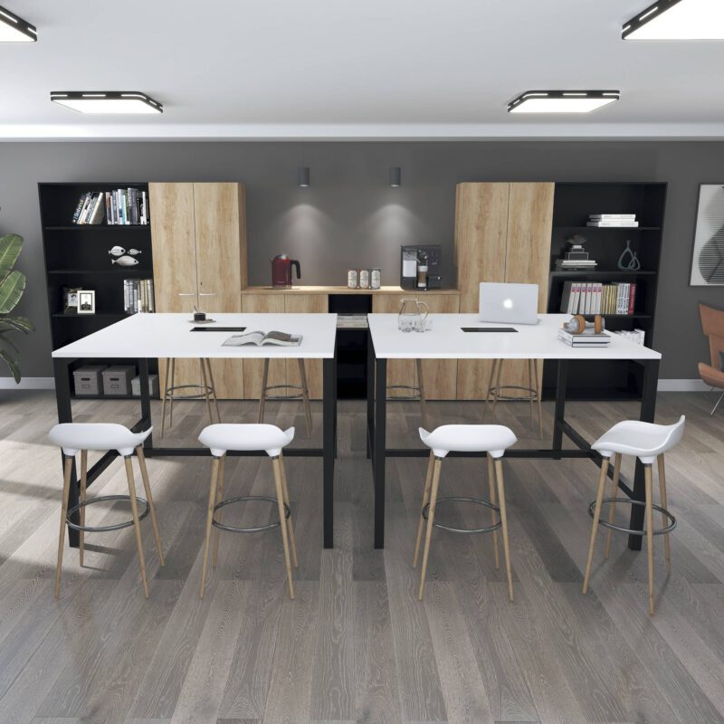 High Astrolite Square Meeting Tables - Image 2