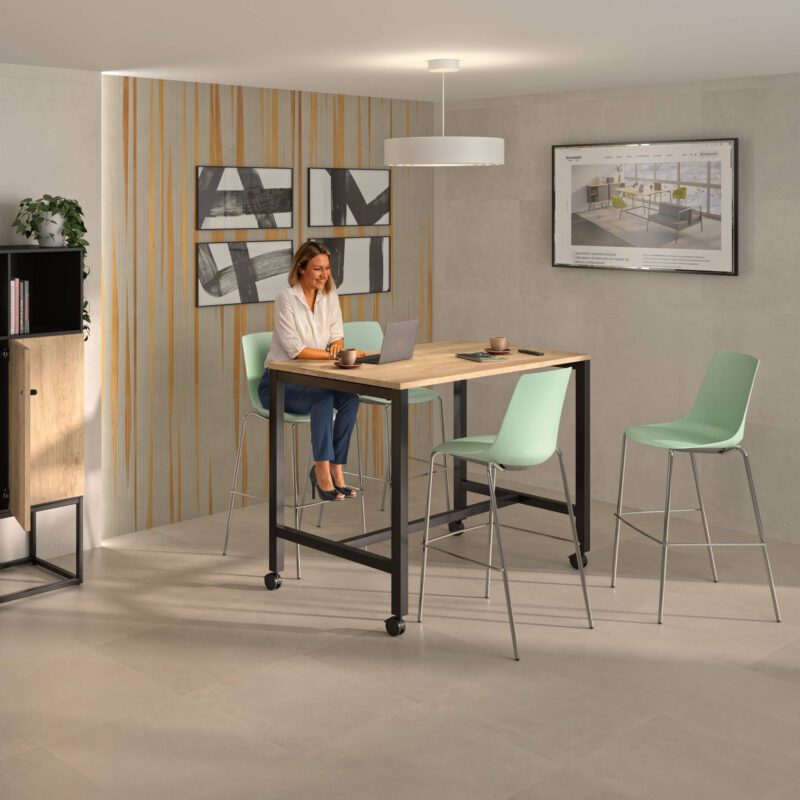 High Astrolite Rectangular Meeting Tables - Image 3