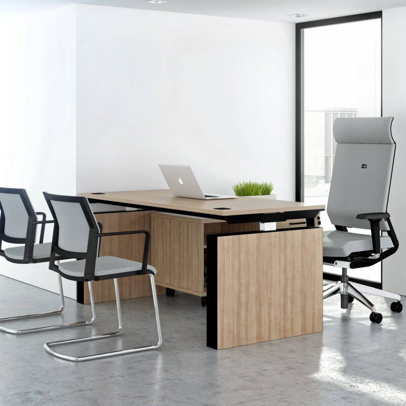 Progress - Fixed Height Rectangular Desk - Image 2