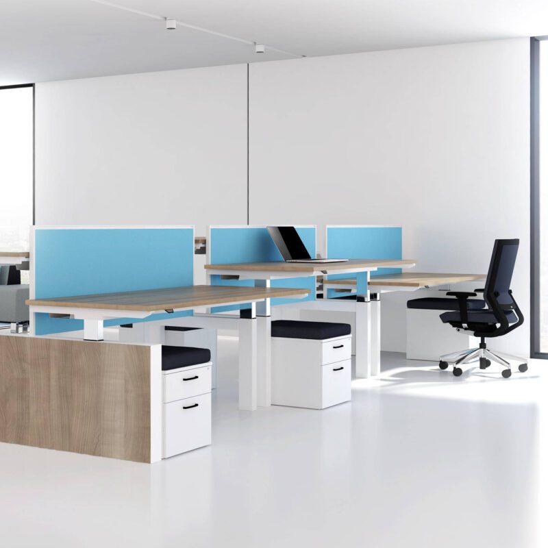 Progress - Gas Height Adjustable Double Bench - Image 4