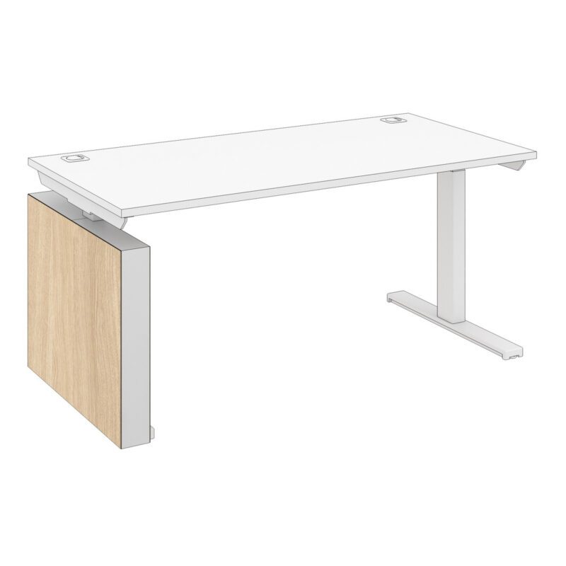 Progress - Gas Height Adjustable Rectangular Desk - Image 6