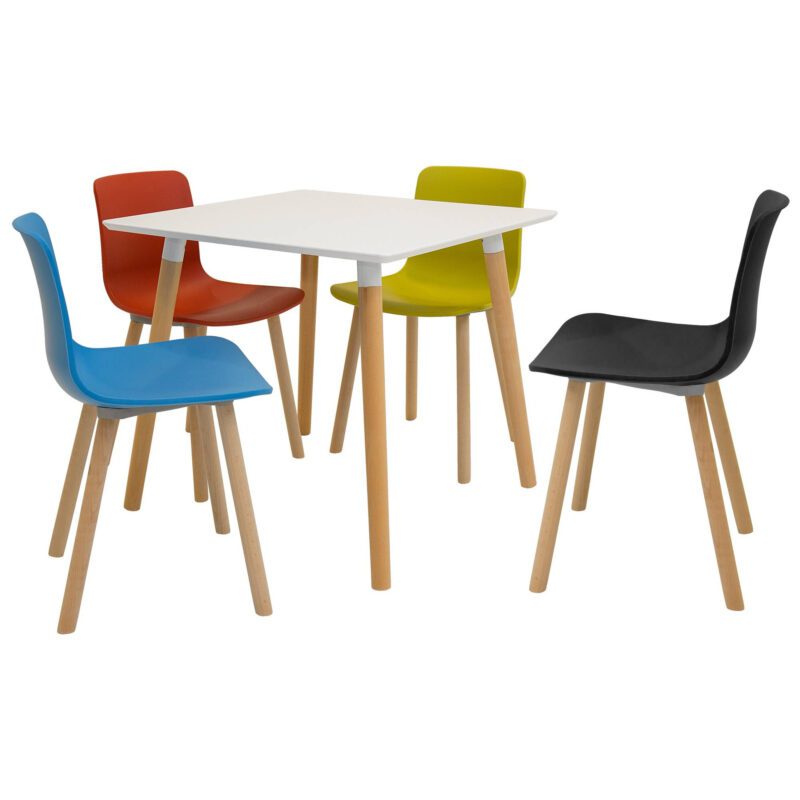 BEN Upholstered Chair on Wooden Legs - Image 3