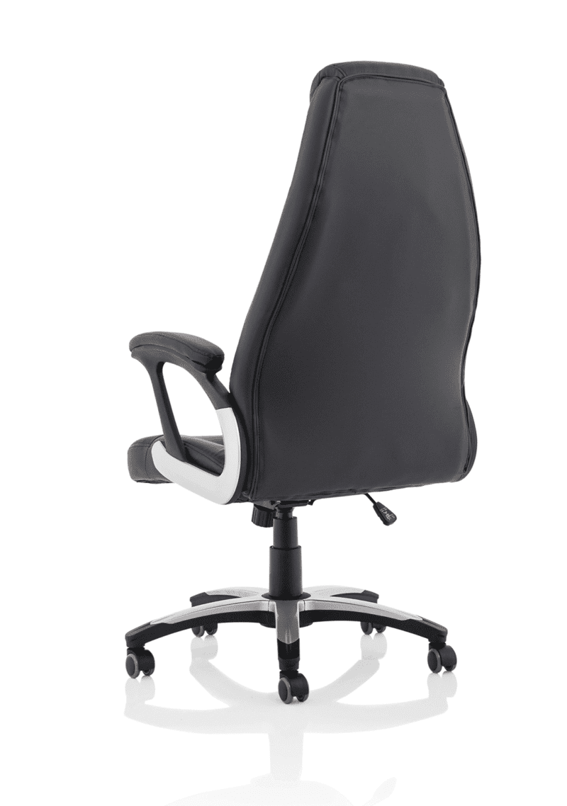 Metropolis High Back Black Leather Executive Office Chair - Image 5