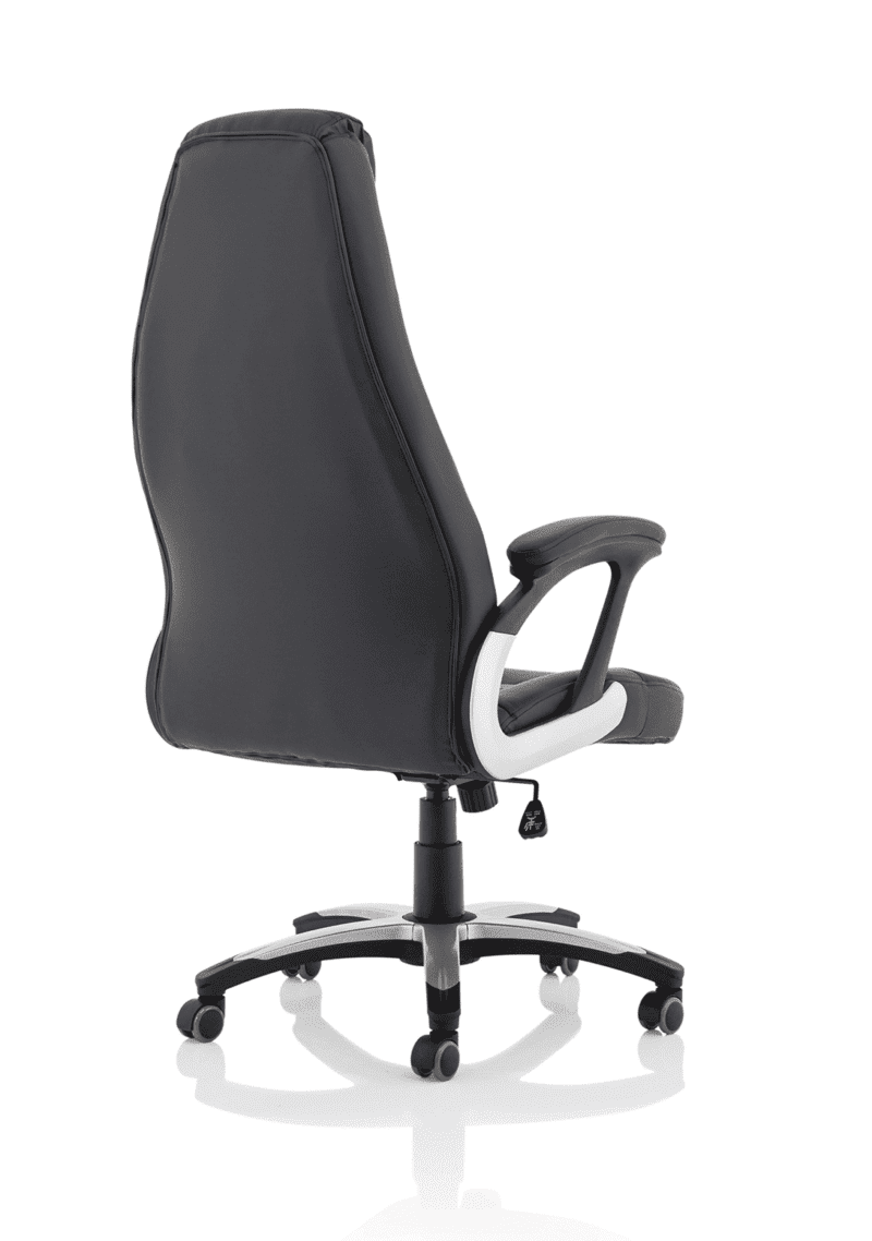 Metropolis High Back Black Leather Executive Office Chair - Image 7