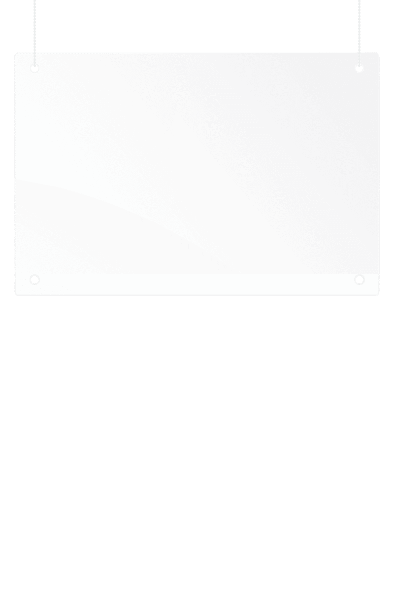 Ceiling Suspension Protection Screen - Image 3