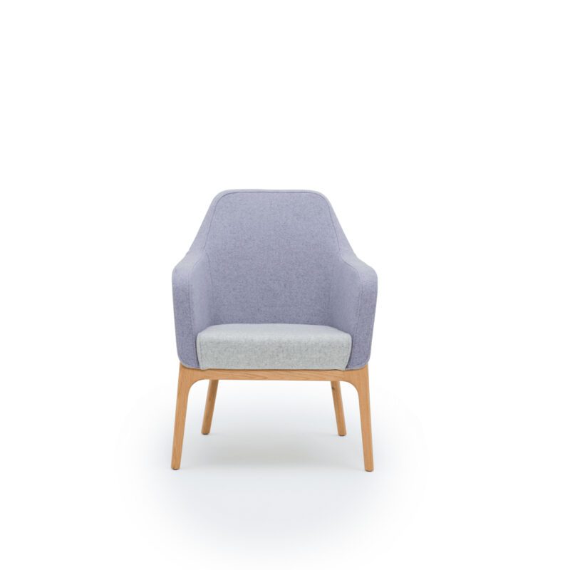 HARC Armchair Oak Legs - Image 2