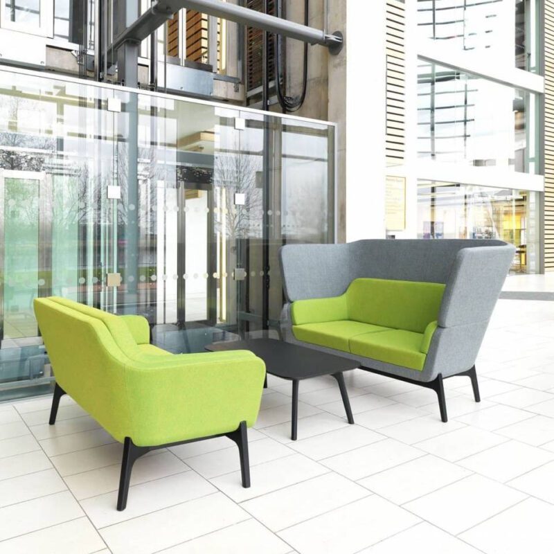 HARC Two Seater Sofa Oak Legs - Image 4