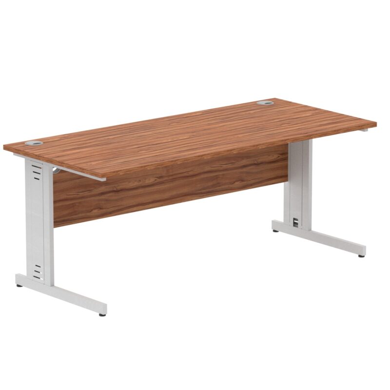 Impulse 1800mm Straight Desk Cable Managed Leg - Image 28
