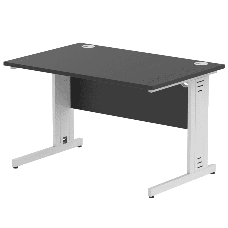 Impulse 1200mm Straight Desk Cable Managed Leg - Image 103