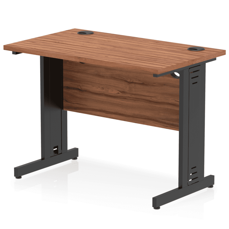 Impulse 1000mm Slimline Desk Cable Managed Leg - Image 21