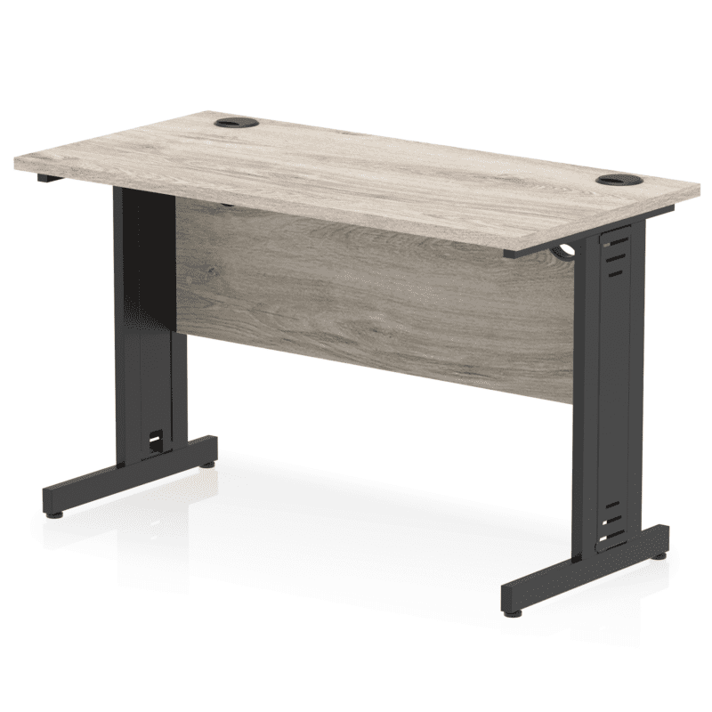 Impulse 1200mm Slimline Desk Cable Managed Leg - Image 17