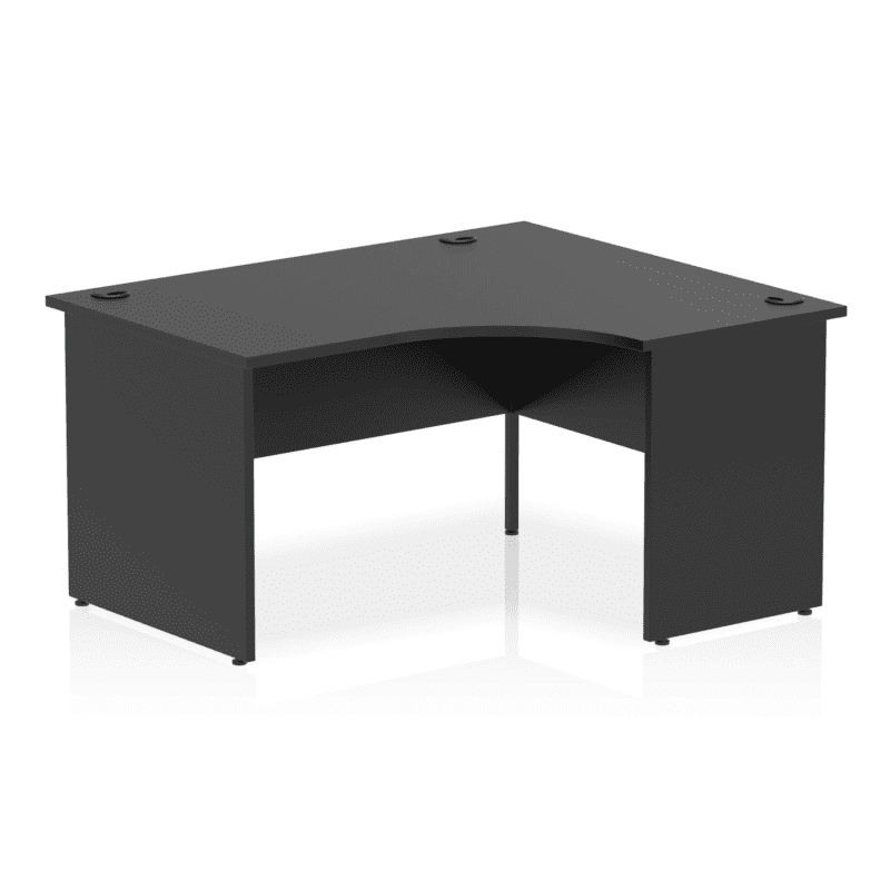 Impulse 1400mm Right Crescent Desk Panel End Leg - Image 13