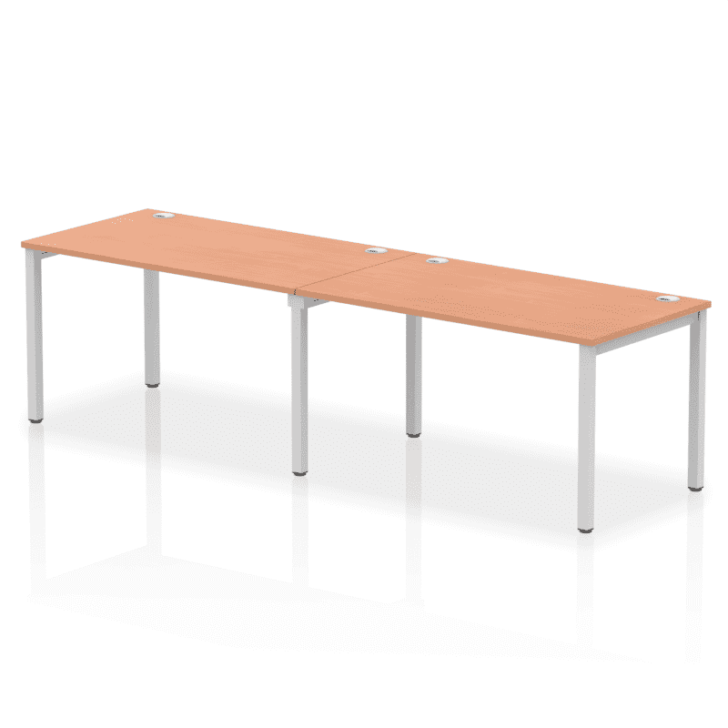 Impulse Single Row Bench Desk - 2 Person - Image 24
