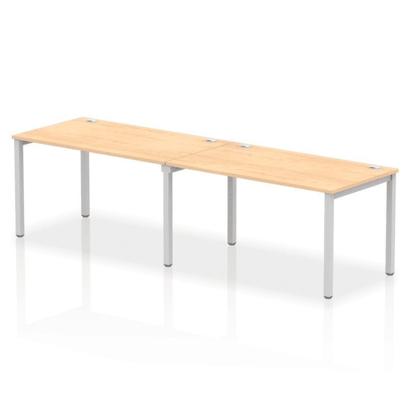 Impulse Single Row Bench Desk - 2 Person - Image 28