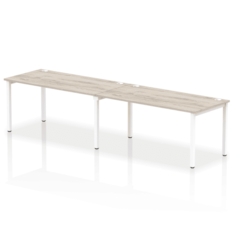 Impulse Single Row Bench Desk - 2 Person - Image 39