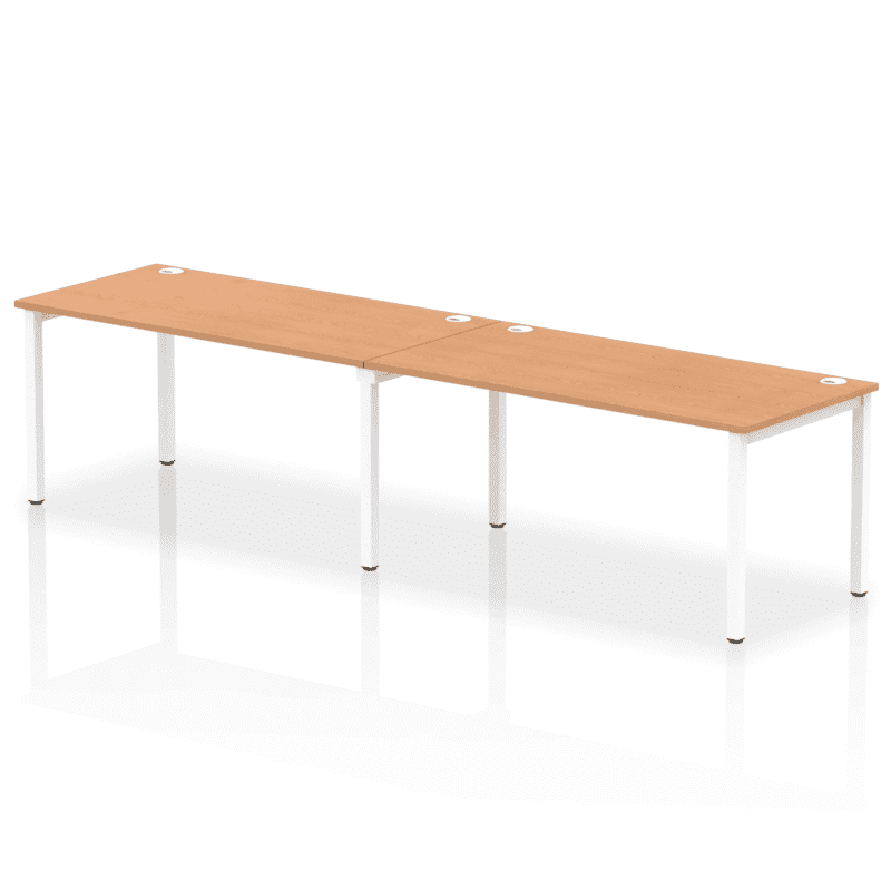 Impulse Single Row Bench Desk - 2 Person - Image 43