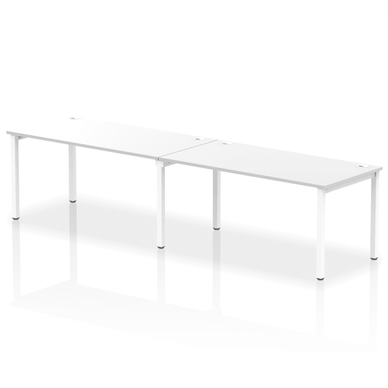 Impulse Single Row Bench Desk - 2 Person - Image 47