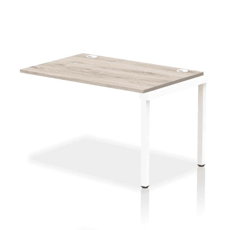 Impulse Single Row Bench Desk Extension Kit - Image 3