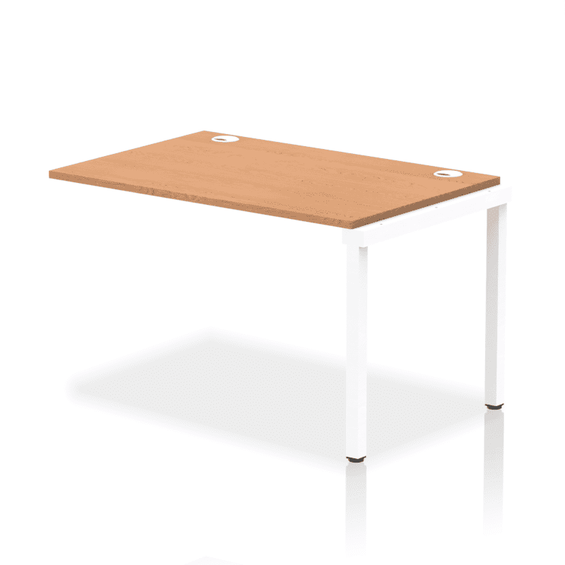 Impulse Single Row Bench Desk Extension Kit - Image 7