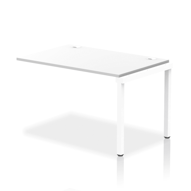Impulse Single Row Bench Desk Extension Kit - Image 11