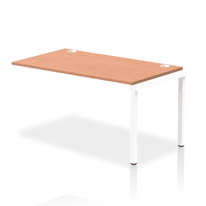 Impulse Single Row Bench Desk Extension Kit - Image 13