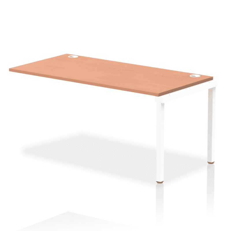 Impulse Single Row Bench Desk Extension Kit - Image 25