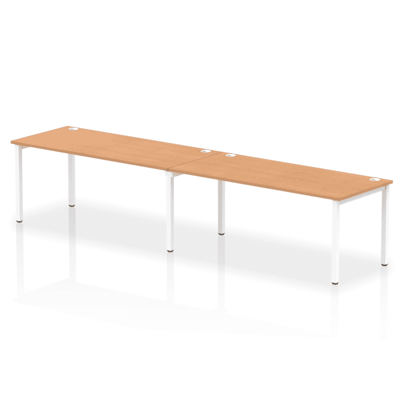 Impulse Single Row Bench Desk - 2 Person - Image 55
