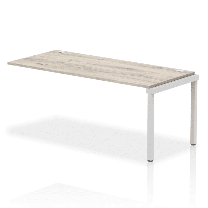 Impulse Single Row Bench Desk Extension Kit - Image 38
