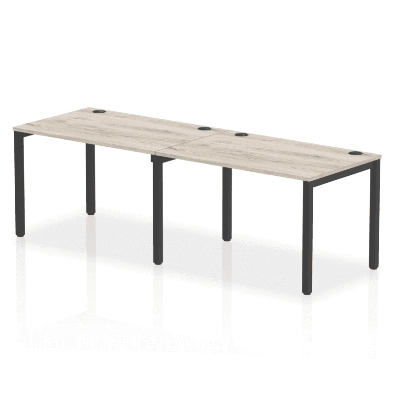 Impulse Single Row Bench Desk - 2 Person - Image 64