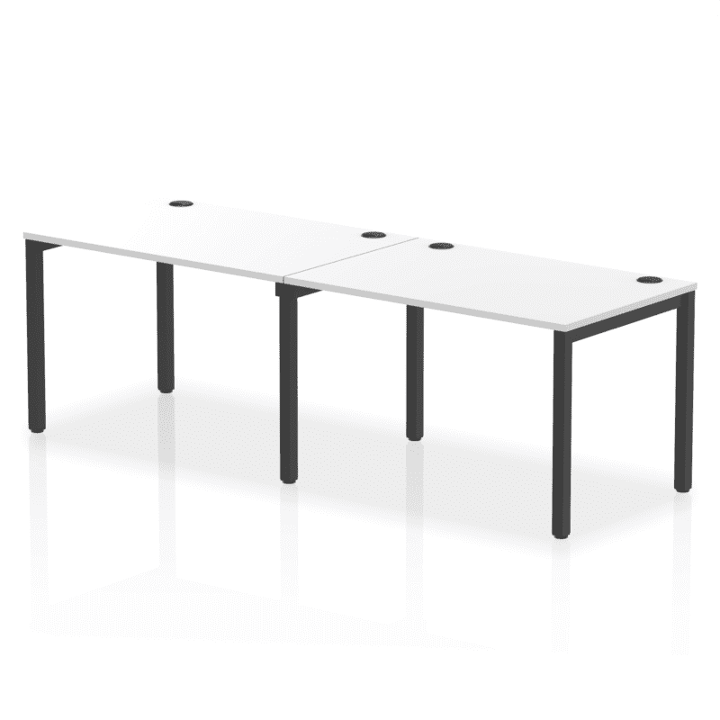 Impulse Single Row Bench Desk - 2 Person - Image 67