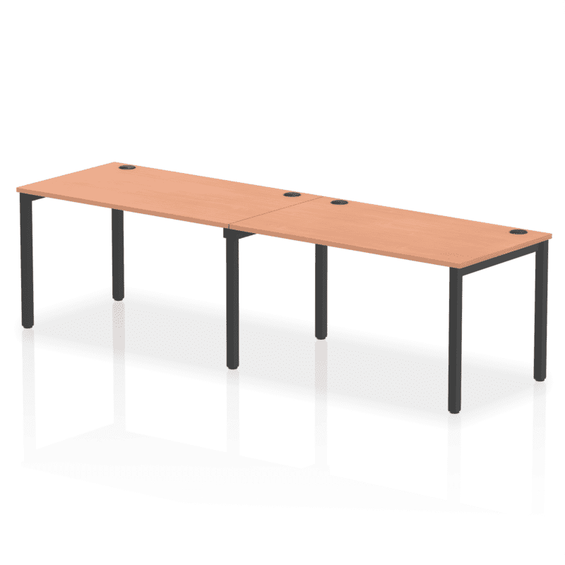 Impulse Single Row Bench Desk - 2 Person - Image 69