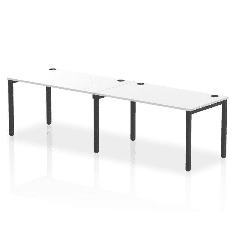 Impulse Single Row Bench Desk - 2 Person - Image 76