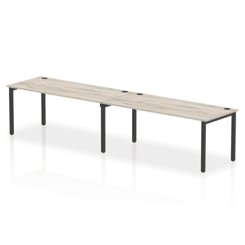 Impulse Single Row Bench Desk - 2 Person - Image 91