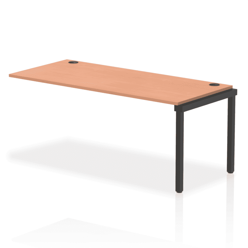 Impulse Single Row Bench Desk Extension Kit - Image 76