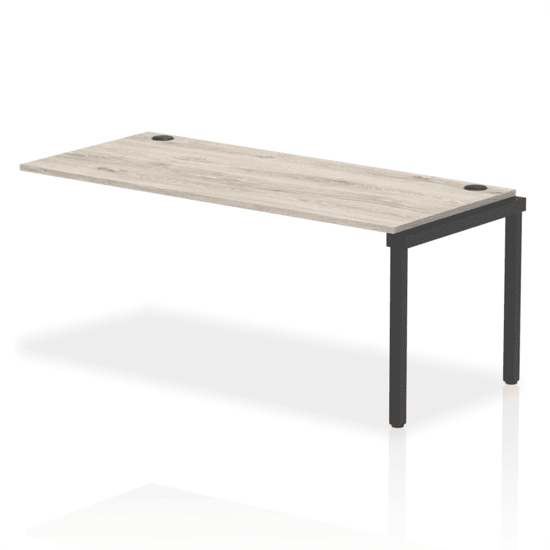 Impulse Single Row Bench Desk Extension Kit - Image 80