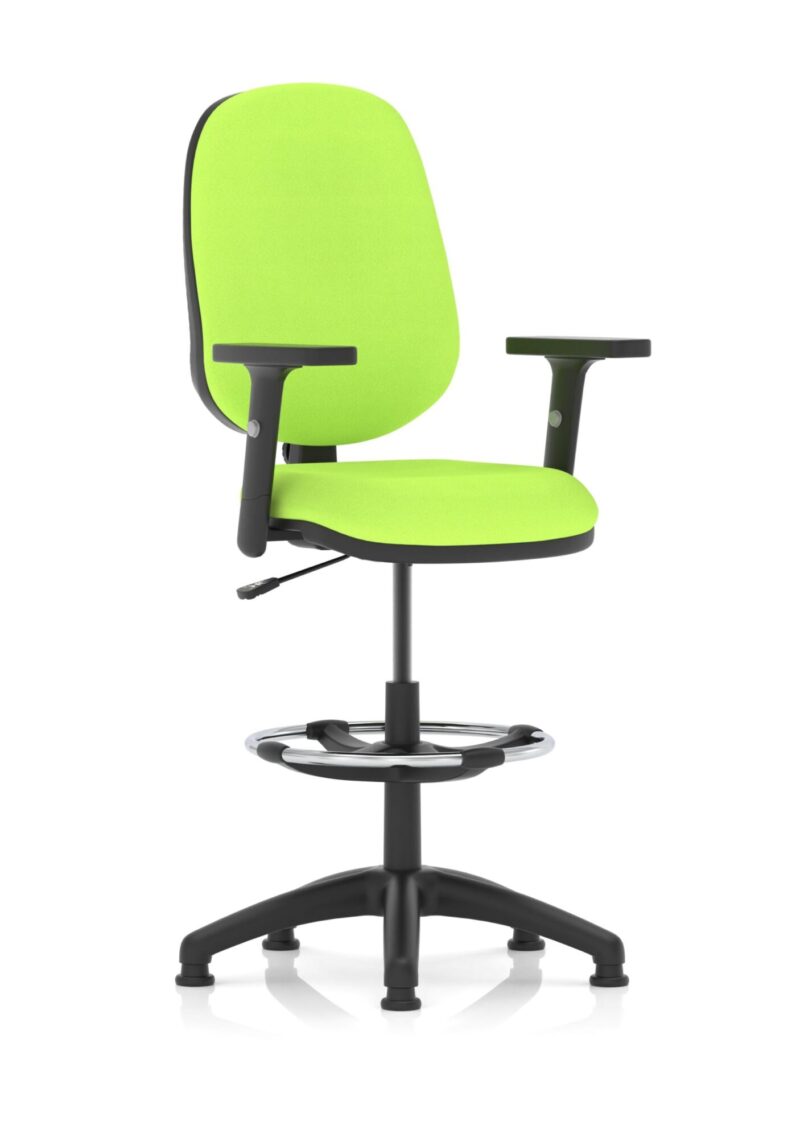 Eclipse Plus I Medium Back Task Operator Office Chair with Hi Rise Draughtsman Kit - Image 27