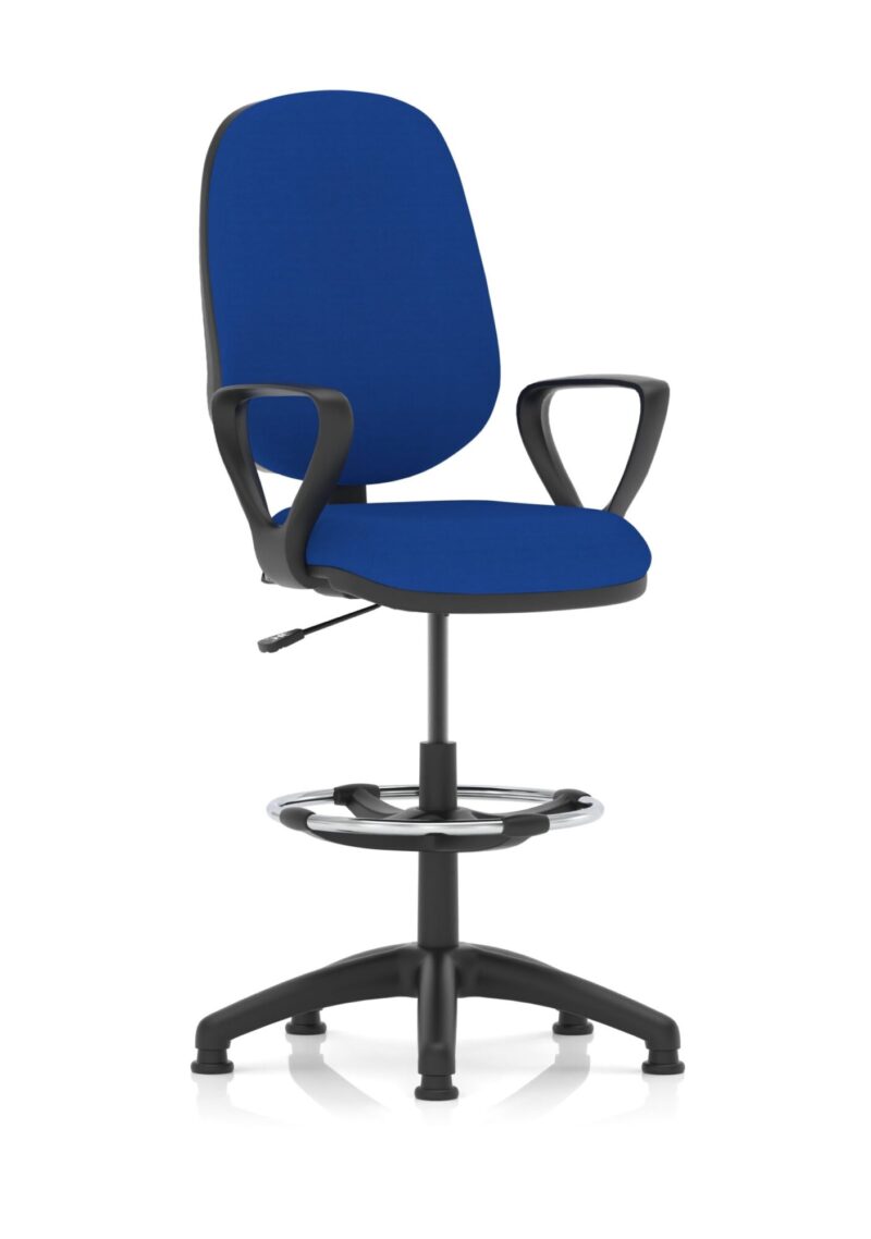 Eclipse Plus I Medium Back Task Operator Office Chair with Hi Rise Draughtsman Kit - Image 12