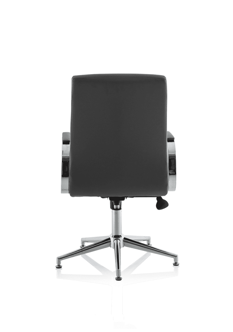 Ezra Medium Back Leather Executive Office Chair with Arms - Image 45